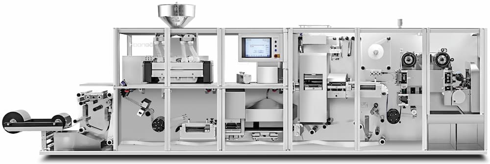 Высокоскоростная блистерная машина HM 1000
